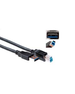 USB 3.0 kabel A-male naar B-male