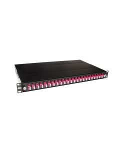 ACT Fiber panel 24 x duplex LC multimode OM4