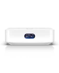 Voorkant van de Ubiquiti UniFi Express met display