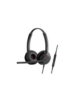 EPOS IMPACT 700 bedrade headset met USB-A en USB-C aansluiting en in-line call control