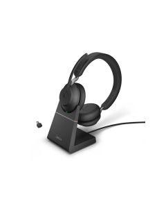 Jabra Evolve2 65 draadloze Bluetooth headset met of zonder laadstation