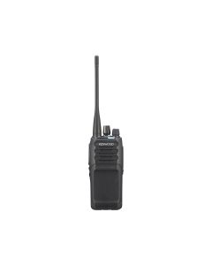 Voorkant van de Kenwood NX-1300DE3 Digitale UHF Portofoon met KRA-27 UHF antenne
