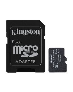 Kingston SDCIT2/8GB industriële 8GB microSD-kaart met SD adapter