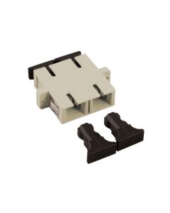 Fiber optic adapter SC duplex