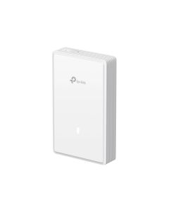 Zijkant en voorkant van het Omada by TP-Link EAP725-Wall indoor WiFi 7 access point