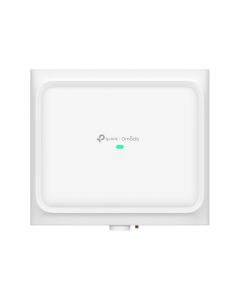 Voorkant van het Omada by TP-Link EAP772-Outdoor WiFi 7 access point voor WiFi buiten