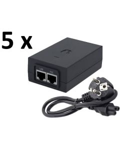 Ubiquiti POE-48-24W-G 5-pack
