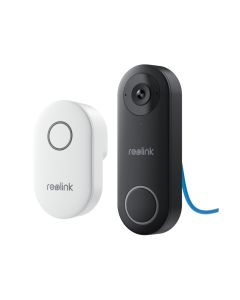 Reolink D340P Smart Videodeurbel met PoE, incl. Gong voorkant productfoto's