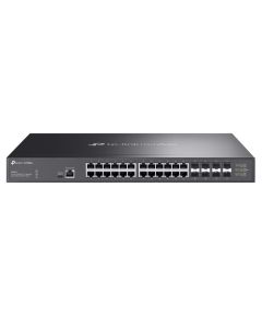 TP-Link Omada SDN SX3832 productfoto 24 poorts switch ethernetpoorten
