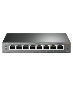 TP-Link TL-SG108PE 8-Poorts Gigabit Smart Switch met 4x PoE+ voorkant