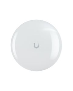 Voorkant van de Ubiquiti UniFi Device Bridge Pro met het Ubiquiti logo