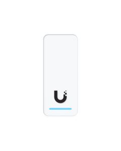 Voorkant van de Ubiquiti UniFi G2 Reader NFC kaartlezer voor toegangscontrole wit