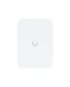 Voorkant van het Ubiquiti UniFi 7 In-Wall indoor WiFi 7 access point