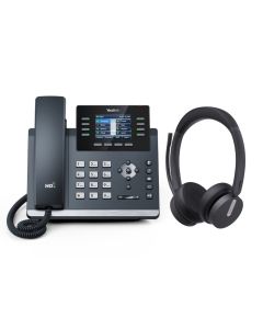 Yealink T44U en WH64 Dual productfoto totaalpakket