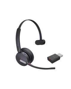 Yealink WH64 Hybrid Mono Teams draadloze Bluetooth headset met DECT dongle