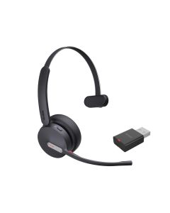 Yealink WH64 Hybrid Mono UC draadloze Bluetooth headset met USB-A DECT dongle