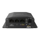 De Peplink MAX BR1 Mini 5G met WiFi M2M router met een WAN poort en LAN poorten