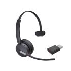 Yealink WH64 Hybrid Mono Teams draadloze Bluetooth headset met DECT dongle