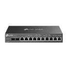 TP-Link Omada TL-ER7212PC Gigabit Multi-WAN VPN router met ingebouwde controller voorkant aansluitingen