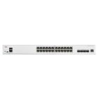 Voorkant van de Cisco Catalyst C1300-24XT managed 24-poorts netwerk switch met alle 10G ethernetpoorten en de 4 SFP+ combopoorten