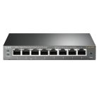 TP-Link TL-SG108PE 8-Poorts Gigabit Smart Switch met 4x PoE+ voorkant
