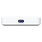 Voorkant van de Ubiquiti UniFi Cloud Gateway Max router zonder SSD met display