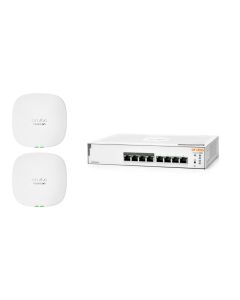 HPE Networking Instant On 1430 8G (PoE) + 2x AP25