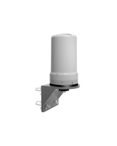 CELL 6138 4G/5G antenne gemonteerd op een bevestigingsbeugel voor muurmontage en paalmontage