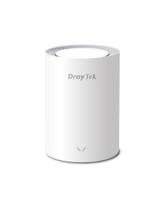 Voorkant van het DrayTek VigorAP 805 indoor Mesh WiFi 6 access point met DrayTek logo