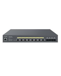 EnGenius CloudSwitch Aggregate 8XG Full PoE 8-poorts 10 Gigabit Managed Gigabit POE++ Switch (420W) voorkant