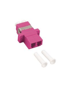 OEM Fiber optic LC duplex adapter