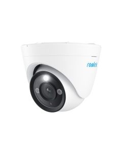 Reolink P434-W Outdoor 4K turret camera, 3x optische zoom voorkant en zijkant