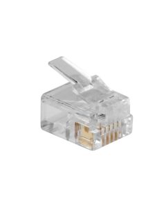 Kunststof RJ-12 connector